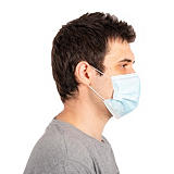 Masques anti-projections 3 plis, boite de 50 Masques anti-projections 3 plis, boite de 50