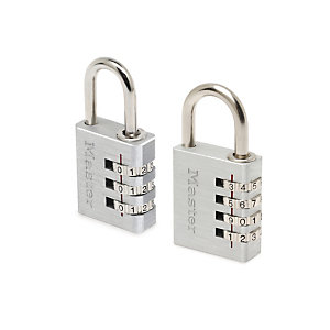 Master Lock® Aluminium Programmable Combination Padlock