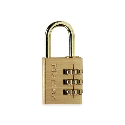 Master Lock® Programmable 3-digit Combination Padlock - 1