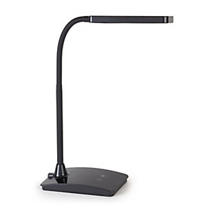 Maul Lampe de bureau Pearly - Led intégrée – Bras flexible - Variateur d'intensité - Noir