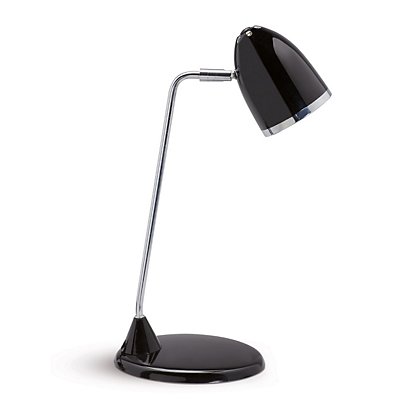 Maul Lampe de bureau Starlet - Ampoule Led E27 – Tête inclinable - Noir - 1