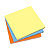 Maul Notes adhérentes 10 x10 cm coloris assortis - 3 blocs de 100 - 1