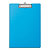 MAUL Porte-bloc simple A4 en PVC avec pince métal. Coloris bleu - 1