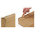 Maxi, brown, panel wrap cardboard mailers, 230x180x80mm, pack of 100 - 3