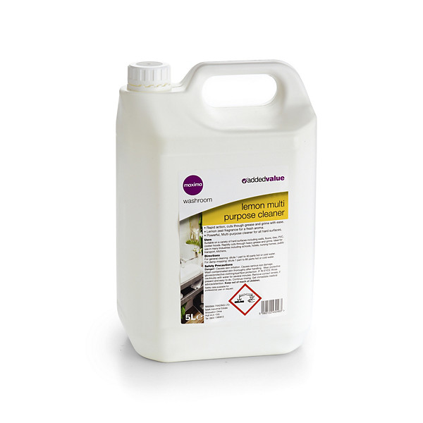 Maxima lemon multi-purpose cleaner, 5 litres