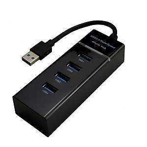 MCL SAMAR MCL 4 ports USB 3.0 hub - Black, USB 3.2 Gen 1 (3.1 Gen 1) Type-A, USB 3.2 Gen 1 (3.1 Gen 1) Type-A, 5000 Mbit/s, Noir, 0,13 m USB3-M104B/N-P MCL SAMAR MCL 4 ports USB 3.0 hub - Black, USB 3.2 Gen 1 (3.1 Gen 1) Type-A, USB 3.2 Gen 1 (3.1 Gen 1) Type-A, 5000 Mbit/s, Noir, 0,13 m USB3-M104B/N-P