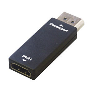 MCL SAMAR MCL Adapteur DisplatPort / HDMI, DisplayPort M, HDMI FM, Noir CG-291