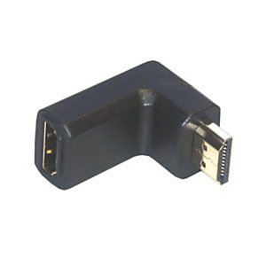 MCL SAMAR MCL Adapteur HDMI M / FM Coude, 19-pin HDMI-A, 19-pin HDMI-A, Orange CG-283