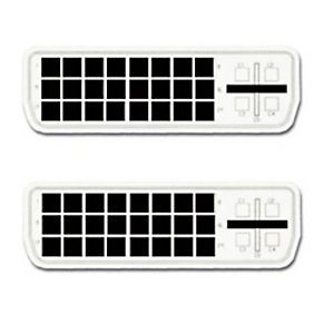 MCL SAMAR MCL Cable DVI-D Male/Male Dual Link 2m, 2 m, DVI-D, DVI-D, Mâle/Mâle, DVI-D MC373-2M