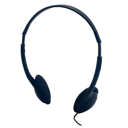 MCL SAMAR MCL CSQ-HEAD/N, Avec fil, 20 - 20000 Hz, Musique, Écouteurs, Noir - 1