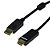 MCL SAMAR MCL DisplayPort/HDMI, 5 m, DisplayPort, HDMI, Mâle, Mâle, Noir MC392-5M - 1