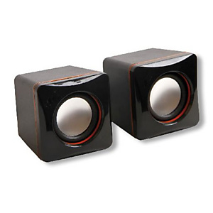 MCL SAMAR MCL HP-USB2/4, 2-voies, 2.0 canaux, Avec fil, 4 W, 30 - 20000 Hz, Noir MCL SAMAR MCL HP-USB2/4, 2-voies, 2.0 canaux, Avec fil, 4 W, 30 - 20000 Hz, Noir