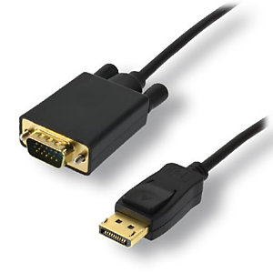 MCL SAMAR MCL MC294-1.5M, 1,5 m, Mini DisplayPort, VGA (D-Sub), Mâle, Mâle, Droit