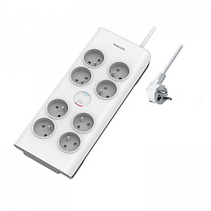 MCL SAMAR MCL SPN7080WA/19, 2 m, Intérieure, Protection contre les surcharges, Blanc, 8 sortie(s) CA, 230 V MCL SAMAR MCL SPN7080WA/19, 2 m, Intérieure, Protection contre les surcharges, Blanc, 8 sortie(s) CA, 230 V