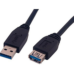 MCL SAMAR MCL USB 3.0, M/FM, 3m, 3 m, USB A, USB A, USB 3.2 Gen 1 (3.1 Gen 1), Mâle/Femelle, Noir MC923AMF-3M/N MCL SAMAR MCL USB 3.0, M/FM, 3m, 3 m, USB A, USB A, USB 3.2 Gen 1 (3.1 Gen 1), Mâle/Femelle, Noir MC923AMF-3M/N