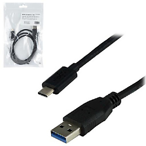 MCL SAMAR MCL USB 3.1 Type-C / USB 3.0 Type-A 1 m, 1 m, USB C, USB A, USB 3.2 Gen 1 (3.1 Gen 1), Mâle/Mâle, Noir MC923-1C/3AME-1M MCL SAMAR MCL USB 3.1 Type-C / USB 3.0 Type-A 1 m, 1 m, USB C, USB A, USB 3.2 Gen 1 (3.1 Gen 1), Mâle/Mâle, Noir MC923-1C/3AME-1M