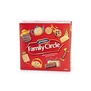 McVities Family Circle Assorted Biscuits - 620g