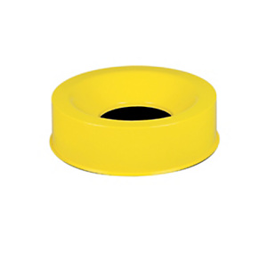 MEDIAL Coperchio auto-estinguente per gettacarte Grisù Vip Color capacità 90 litri, Metallo verniciato, Giallo MEDIAL Coperchio auto-estinguente per gettacarte Grisù Vip Color capacità 90 litri, Metallo verniciato, Giallo