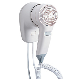 MEDIALINTERNATIONAL Asciugacapelli da hotel Yul Basic - aggancio frontale - 9,1x14,7x15 cm - 1200 W - 220/240 V - ABS - bianco - Medial International MEDIALINTERNATIONAL Asciugacapelli da hotel Yul Basic - aggancio frontale - 9,1x14,7x15 cm - 1200 W - 220/240 V - ABS - bianco - Medial International