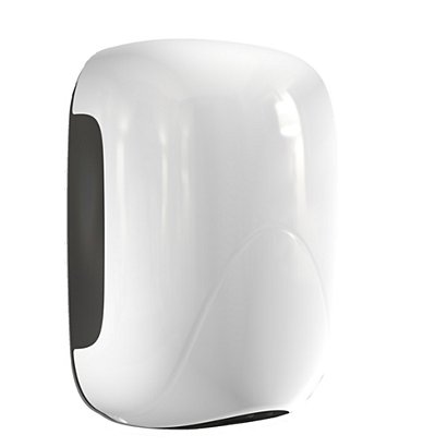 MEDIALINTERNATIONAL Asciugamani automatico Mini Zefiro - 23,8x15,6x9,9 cm - 900 W - ABS - bianco lucido - 1