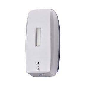 MEDIALINTERNATIONAL Dispenser automatico Basica per sapone liquido - capacitA' 0,5 L - bianco