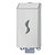 MEDIALINTERNATIONAL Dispenser per sapone liquido - 9,5x10,5x22,5 cm - capacitA' 0,5 L - acciaio inox - 3