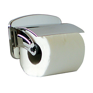 MEDIALINTERNATIONAL Portarotolo carta igienica - acciaio inox MEDIALINTERNATIONAL Portarotolo carta igienica - acciaio inox