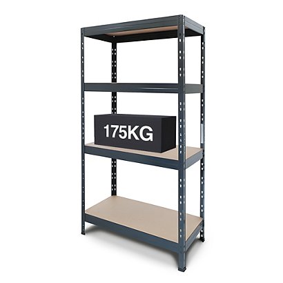 Medium duty shelving, shelf UDL 175 kg - 1