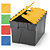 Mehrweg-Box mit gelbem Deckel 600 x 400 x 400 mm - 3