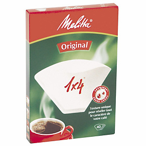 MELITTA Boîte de 40 filtres à café n°4 MELITTA Boîte de 40 filtres à café n°4