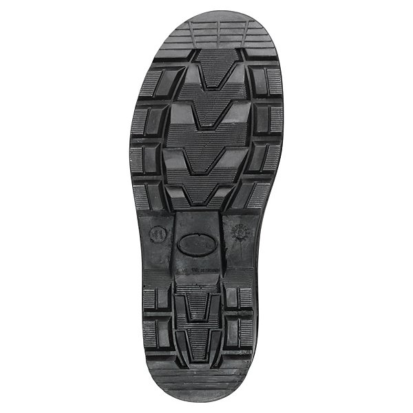 Mens smooth front safety shoes, size 11 - 2