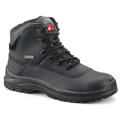 Mens waterproof safety boots with protective midsole - 1