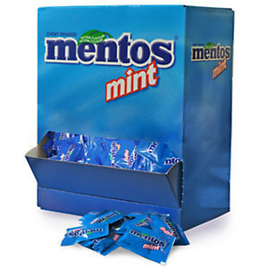 MENTOS Bonbon Mints Duo, dans un présentoir en carton