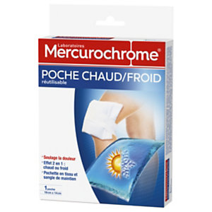 Mercurochrome Poche chaud / froid réutilisable