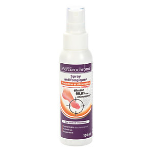 MERCUROCHROME Spray antifongique pour les pieds Mercurochrome 100 ml