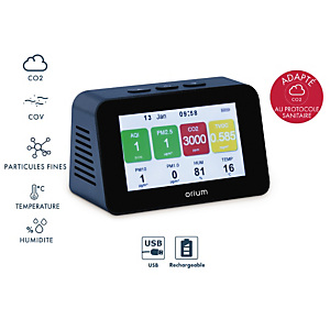 Mesureur de qualité d’air Quaelis 34 ORIUM Mesureur de qualité d’air Quaelis 34 ORIUM
