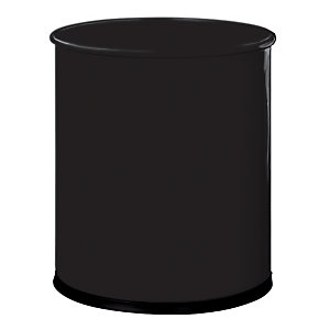 Metalen kantoorvuilnisbak Papéa Rossignol 15 L zwart