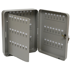 METALPLUS Cassetta portachiavi da muro - 37x28x7,5 cm - 128 posti - grigio antracite METALPLUS Cassetta portachiavi da muro - 37x28x7,5 cm - 128 posti - grigio antracite