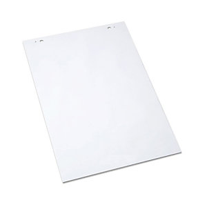METHODO Blocco per lavagna Flip Chart - carta bianca da 70 gr - 20 fogli