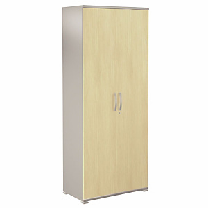 Meuble Haut Activity 2 portes hautes - H. 180 x L. 80 x P. 45 cm - Corps Aluminium - Coloris des portes : Hêtre. Meuble Haut Activity 2 portes hautes - H. 180 x L. 80 x P. 45 cm - Corps Aluminium - Coloris des portes : Hêtre.