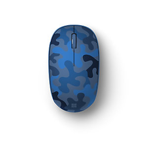Microsoft Bluetooth Mouse, Ambidextro, Óptico, Bluetooth, 1000 DPI, Azul 8KX-00017