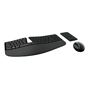 Microsoft Sculpt Ergonomic Desktop - set di tastiera, mouse e tastierino numerico - Italiano Microsoft Sculpt Ergonomic Desktop - set di tastiera, mouse e tastierino numerico - Italiano
