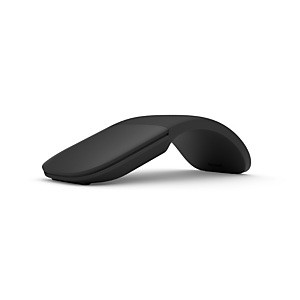 Microsoft Surface Arc Mouse, Ambidextre, BlueTrack, Bluetooth, 1800 DPI, Noir FHD-00017