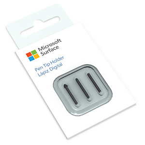 Microsoft Surface Pen Tips V2, Punta, Negro, Microsoft Surface Pen, 3 pieza(s), 22 mm, 41,8 mm GFV-00006 Microsoft Surface Pen Tips V2, Punta, Negro, Microsoft Surface Pen, 3 pieza(s), 22 mm, 41,8 mm GFV-00006