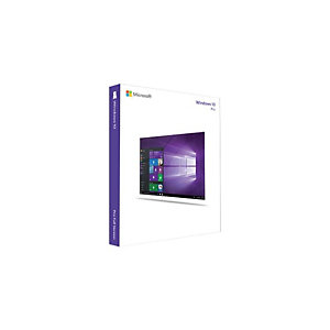 Microsoft Windows 10 Pro, Traitement numérique du signal, Get Genuine Kit (GGK), 1 licence(s), 20 Go, 1 Go, 1 GHz 4YR-00290