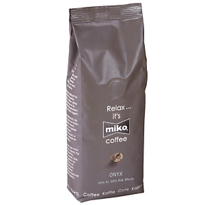 Miko® Café moulu Onyx, Arabica, Robusta, sachet, 1 kg Miko® Café moulu Onyx, Arabica, Robusta, sachet, 1 kg