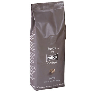 Miko® Café moulu Onyx, Arabica, Robusta, sachet, 1 kg