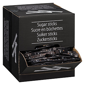 Miko® Sucre blanc en poudre - Boîte distributrice de 500 sticks de 4 g Miko® Sucre blanc en poudre - Boîte distributrice de 500 sticks de 4 g
