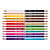 MILAN Lápices bicolor triangulares, trazo fino, 24 colores surtidos - 3