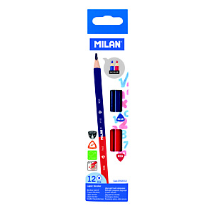 MILAN Lápiz bicolor azul-rojo, trazo fino MILAN Lápiz bicolor azul-rojo, trazo fino
